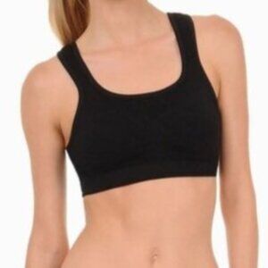 Danskin High Impact Black Sports Bra with Convertible Straps Size Small